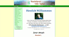 Desktop Screenshot of naturheilpraxis-tobler.ch